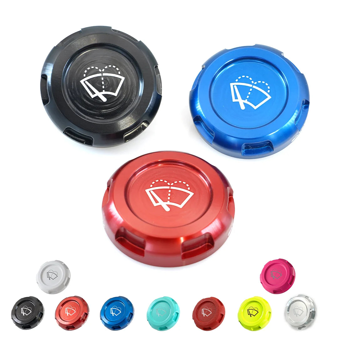 Billetworkz Wiper Fluid Reservoir Cap - 2013-2021 Scion FR-S / Toyota 86 / Subaru BRZ / 15-21 WRX / STI