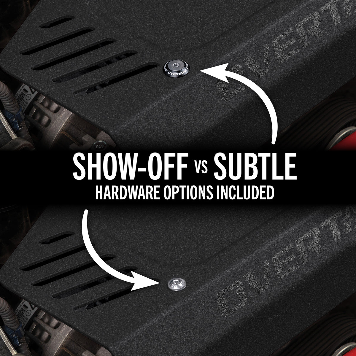 OVERTAKE Pulley Cover Kit - Subaru 2022+ WRX
