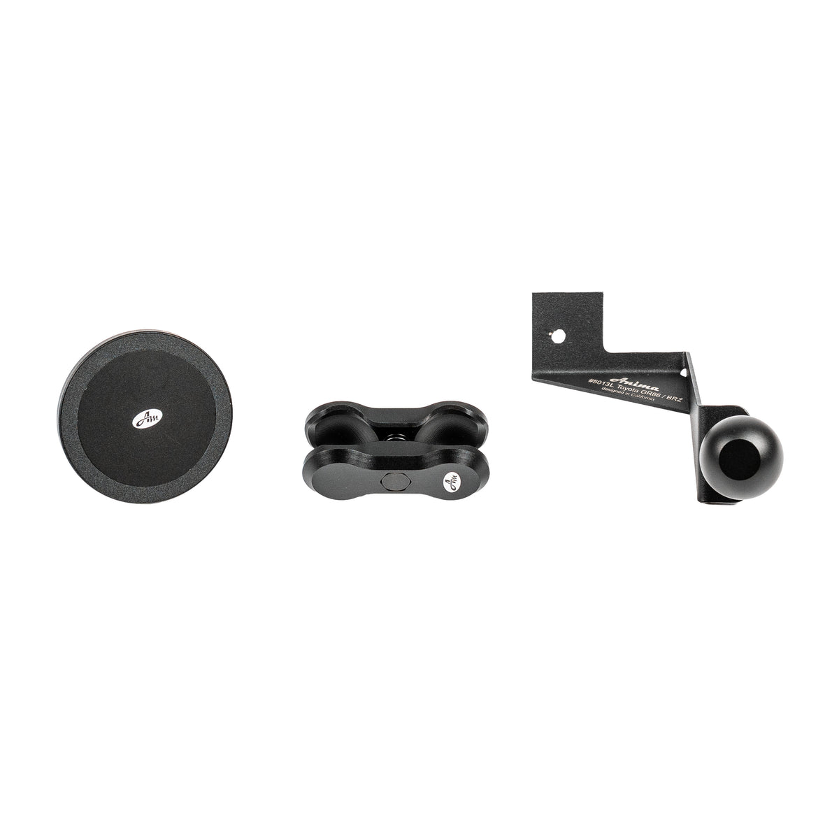 Anima 1" Right Hand Drive Ball Base Phone/Garmin Catalyst Mount - 2022+ Toyota GR86 / Subaru BRZ