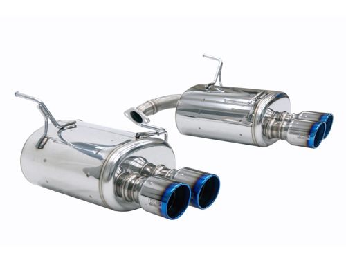 HKS LEGAMAX Premium VBH S4 Single Exit Axleback Exhaust System - 2022+ Subaru WRX