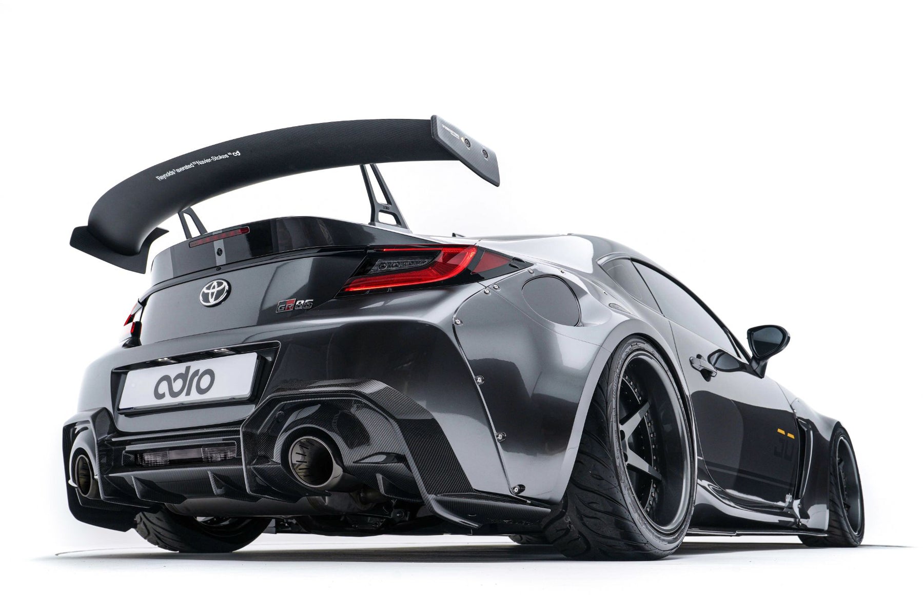 ADRO ZN8/ ZD8 AT-R1 Carbon Swan Neck GT Wing - 2022+ Subaru BRZ / Toyota GR86
