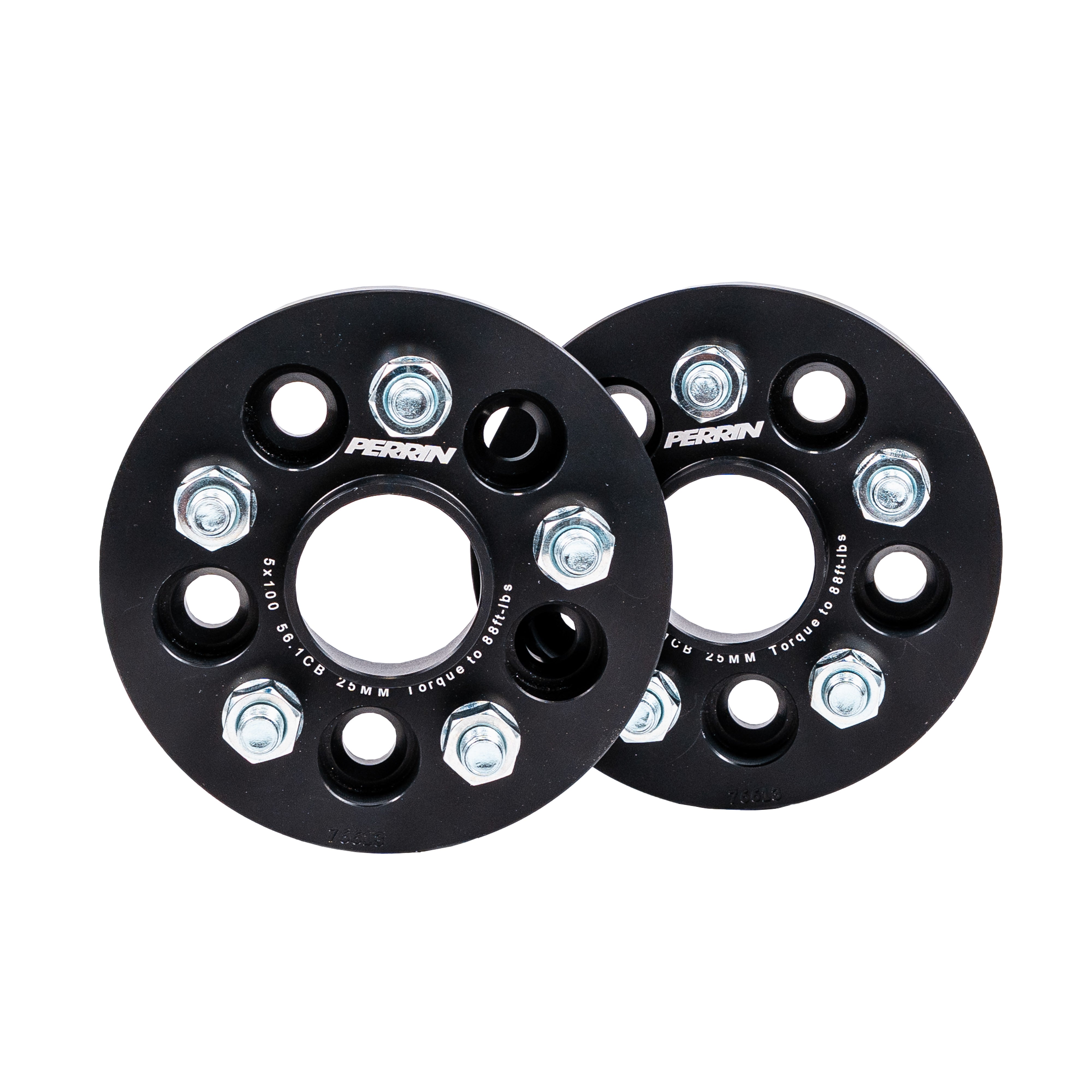 PERRIN 25mm Wheel Spacers 5x100 (56mm Center Bore) Pair – 2017-2022+ Subaru BRZ / Toyota 86 & GR86