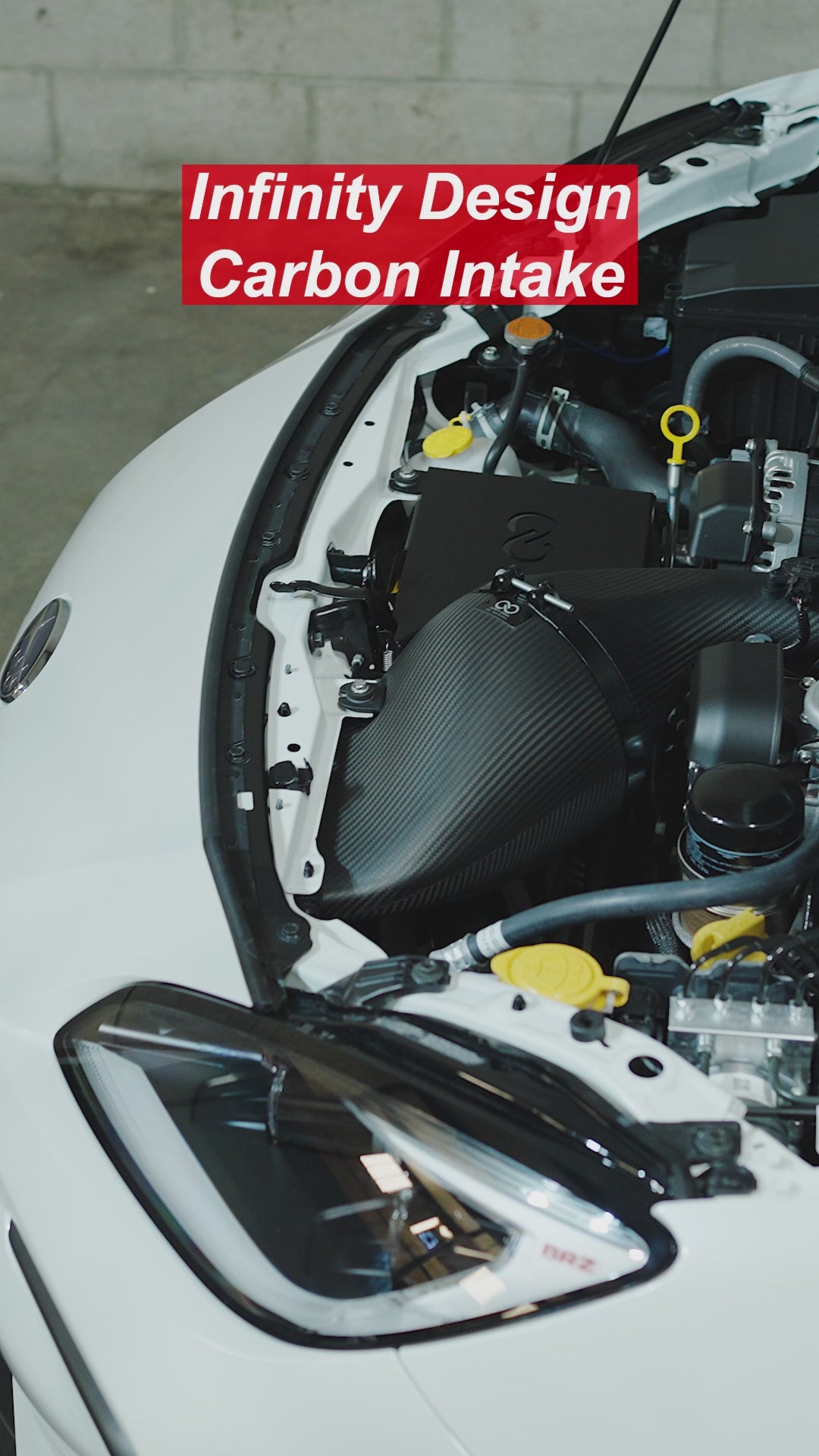 Infinity Designs Carbon Fiber Intake Kit - 2022+ Toyota GR86 / Subaru BRZ