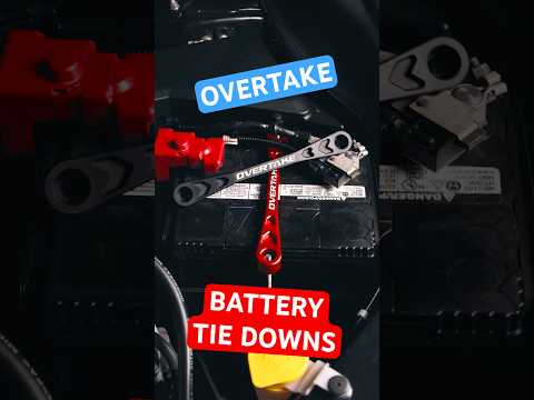 Overtake Billet Aluminum Battery Tie Down - Scion Fr-S / Toyota 86 / GR86 / Subaru BRZ / WRX / STI