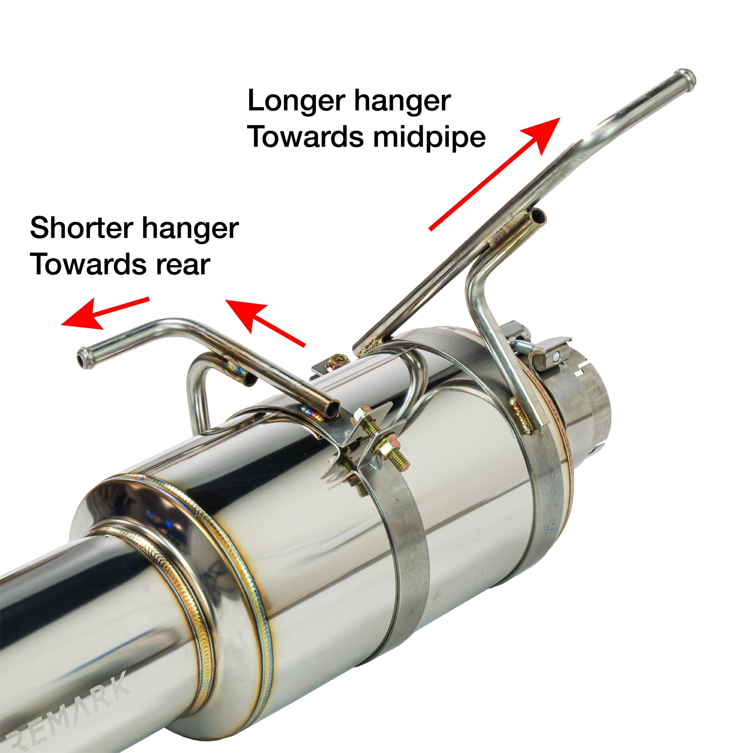 REMARK Catback Exhaust R1 Spec Single-Exit (Titanium / Stainless Steel) - 2022+ Subaru WRX