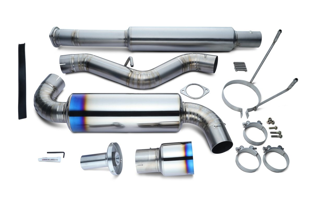TOMEI Full Titanium Muffler EXPREME Ti Single TYPE-80 Ver.2 – 2013–2026 Scion FR-S / 2013-2022+ Subaru BRZ Toyota 86 / GR86 /