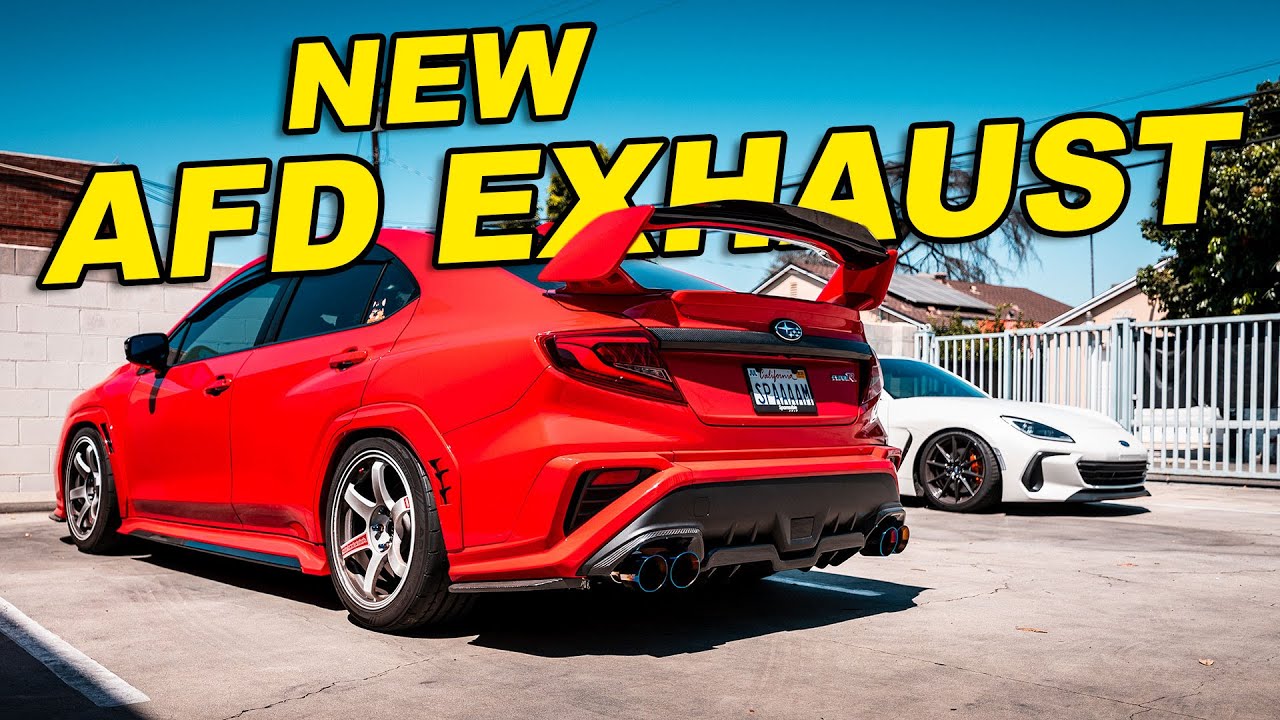 Kevin In Cali: New Aeroflow Dynamics Exhaust!