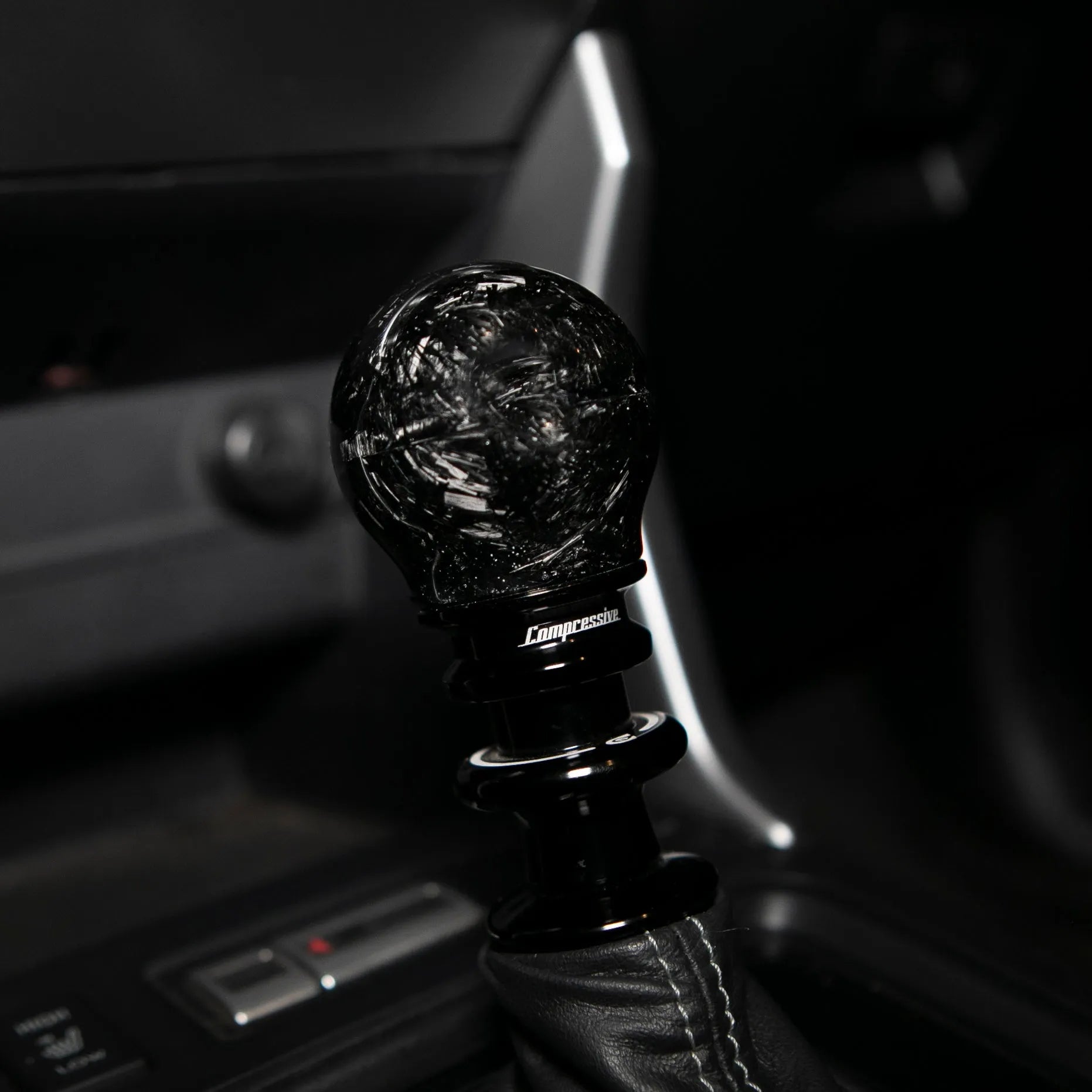 Compressive Tuning Forged carbon Shift Knob - 2022+ Subaru BRZ / Toyota GR86 / 2015-2022+ WRX / 15-21 STI