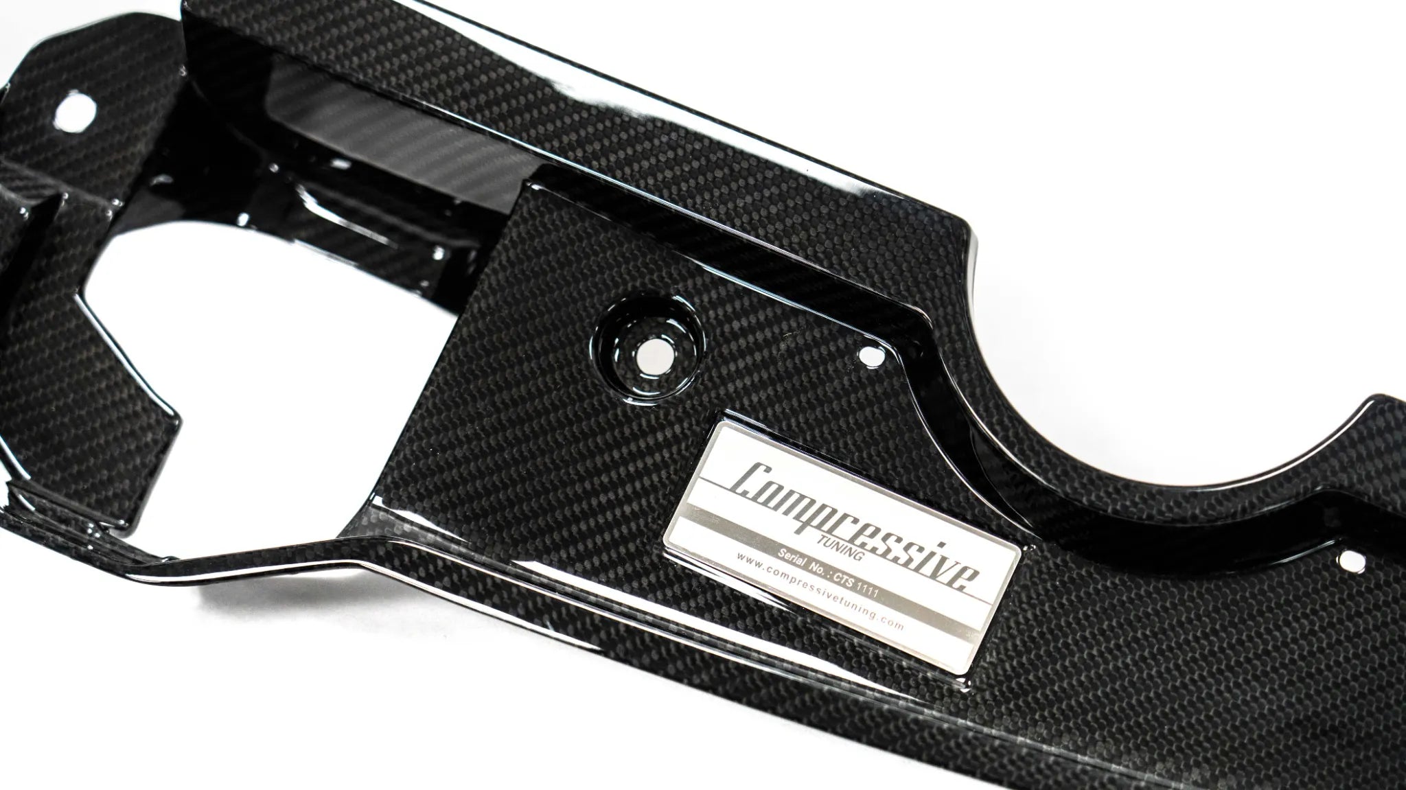 Compressive Tuning Carbon Fiber Smartflow Radiator Shroud - 2022+ Subaru WRX