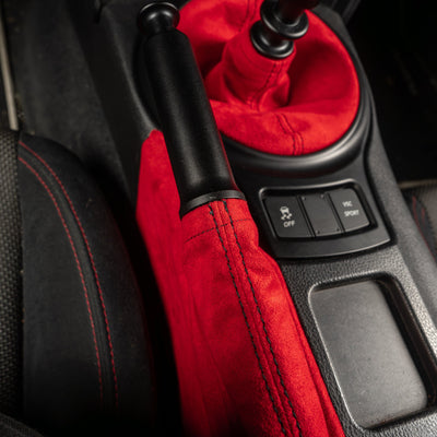 Billetworkz Premium Alcantara E-Brake Boot - 2013-2021 Toyota 86 / Subaru BRZ / Scion FRS