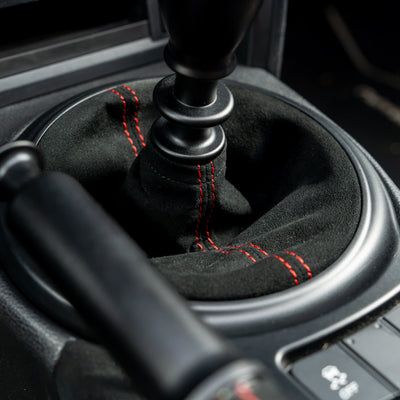 Billetworkz Premium Alcantara Shift Boot (6-Speed) - 2013-2021 Toyota 86 / Subaru BRZ / Scion FRS