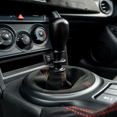 Billetworkz Premium Alcantara Shift Boot (6-Speed) - 2013-2021 Toyota 86 / Subaru BRZ / Scion FRS