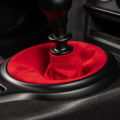 Billetworkz Premium Alcantara Shift Boot (6-Speed) - 2013-2021 Toyota 86 / Subaru BRZ / Scion FRS