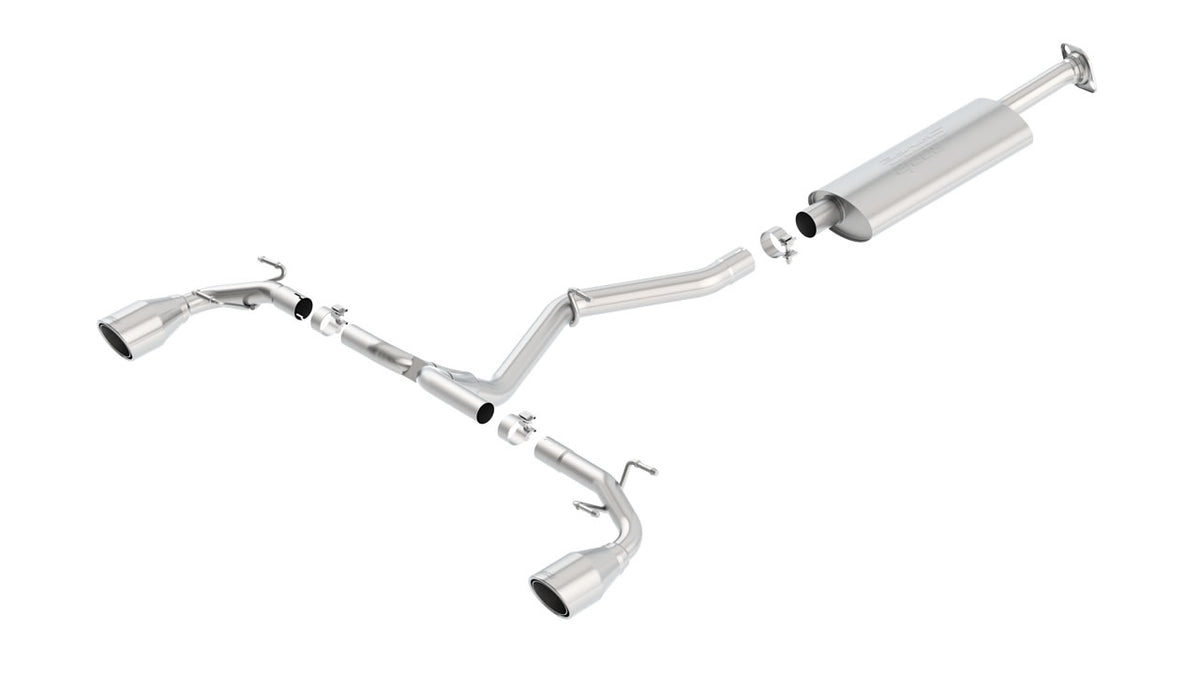 Borla S-Type Cat-back System - 2013-2020 Toyota 86 / Subaru BRZ / Scion FR-S