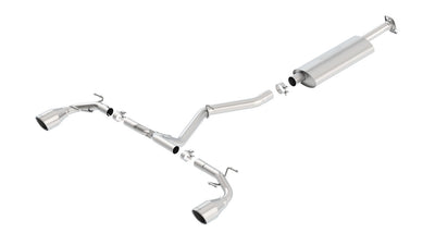 Borla S-Type Cat-back System - 2013-2020 Toyota 86 / Subaru BRZ / Scion FR-S