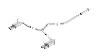 Borla S-Type Cat-back Exhaust - 2015-2021 Subaru WRX / STI