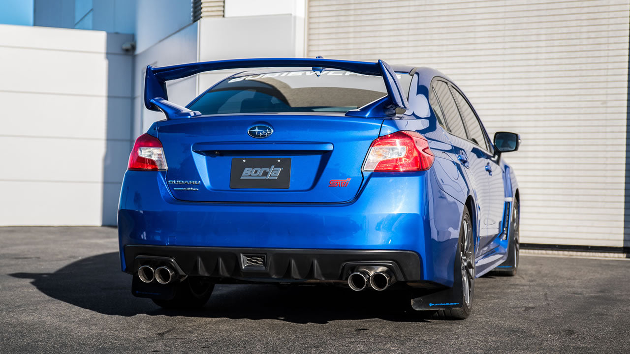 Borla S-Type Cat-back Exhaust - 2015-2021 Subaru WRX / STI