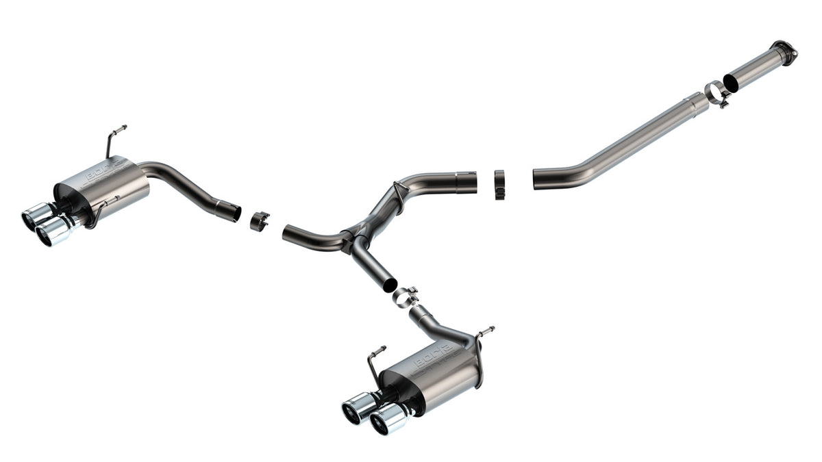 Borla S-Type Catback Exhaust - 2022+ Subaru WRX