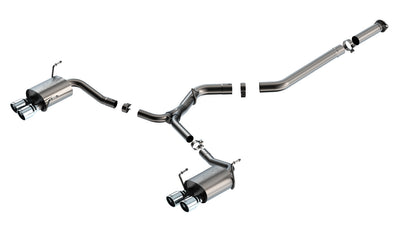Borla S-Type Catback Exhaust - 2022+ Subaru WRX