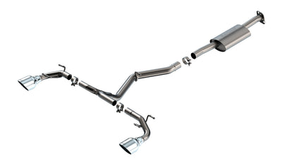 Borla S-Type Cat-Back System - 2022+ Toyota GR86 / Subaru BRZ