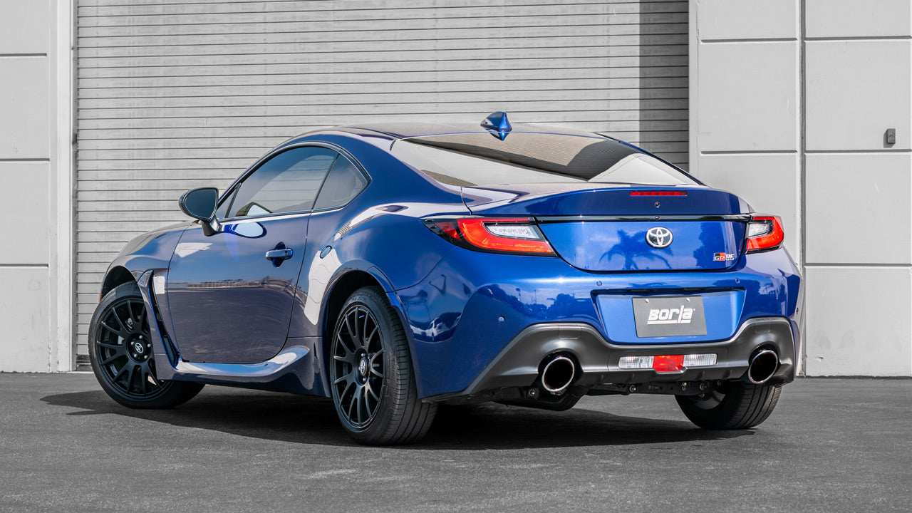 Borla S-Type Cat-Back System - 2022+ Toyota GR86 / Subaru BRZ