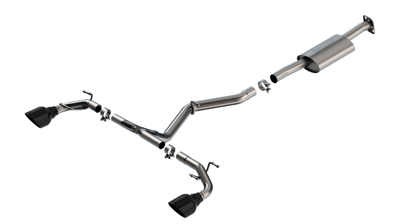 Borla S-Type Cat-Back System - 2022+ Toyota GR86 / Subaru BRZ
