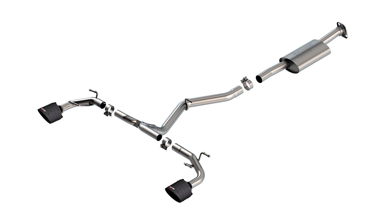 Borla S-Type Cat-Back System - 2022+ Toyota GR86 / Subaru BRZ