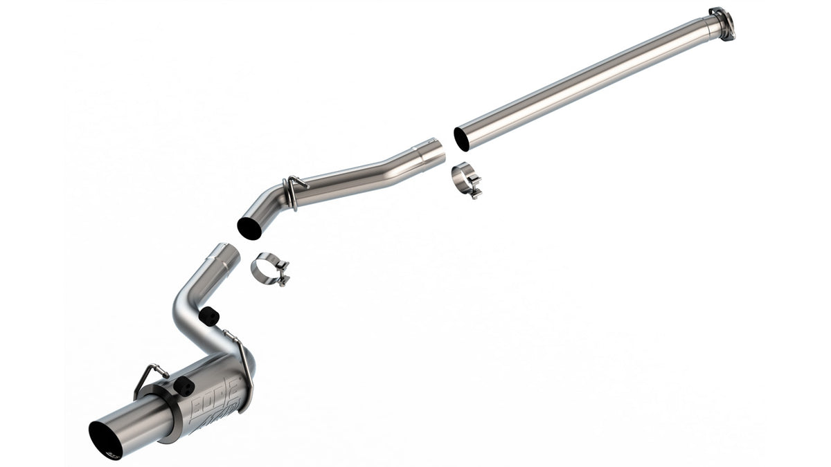 Borla ATAK Cat Back Exhaust 4.5in Stainless Tips - 2022+ Toyota GR86 / Subaru BRZ