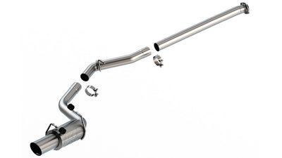 Borla ATAK Cat Back Exhaust 4.5in Stainless Tips - 2022+ Toyota GR86 / Subaru BRZ