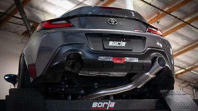 Borla ATAK Cat Back Exhaust 4.5in Stainless Tips - 2022+ Toyota GR86 / Subaru BRZ