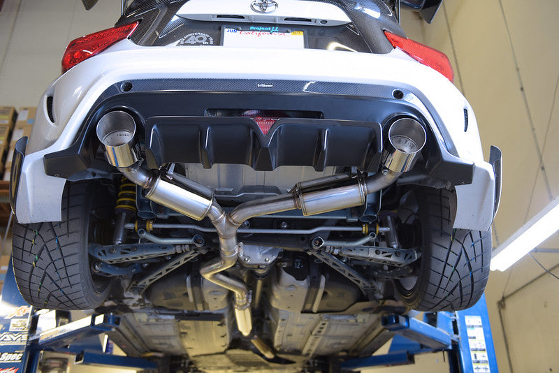 MXP Comp RS Exhaust System w/Polished Tips - 2013-2021 Toyota 86 / Subaru BRZ / Scion FR-S