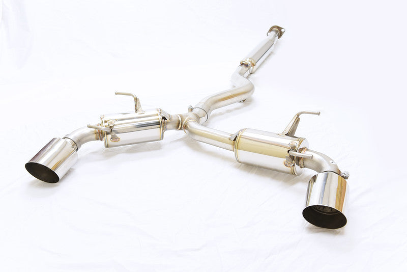 MXP Comp RS Exhaust System w/Polished Tips - 2013-2021 Toyota 86 / Subaru BRZ / Scion FR-S