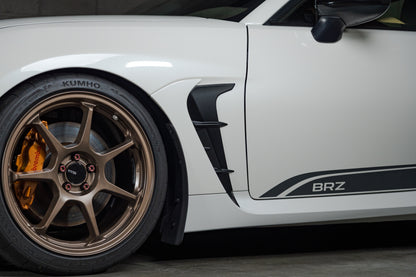 Driven.Media GR Style Fender Duct Fin - 2022+ Toyota GR86 / Subaru BRZ