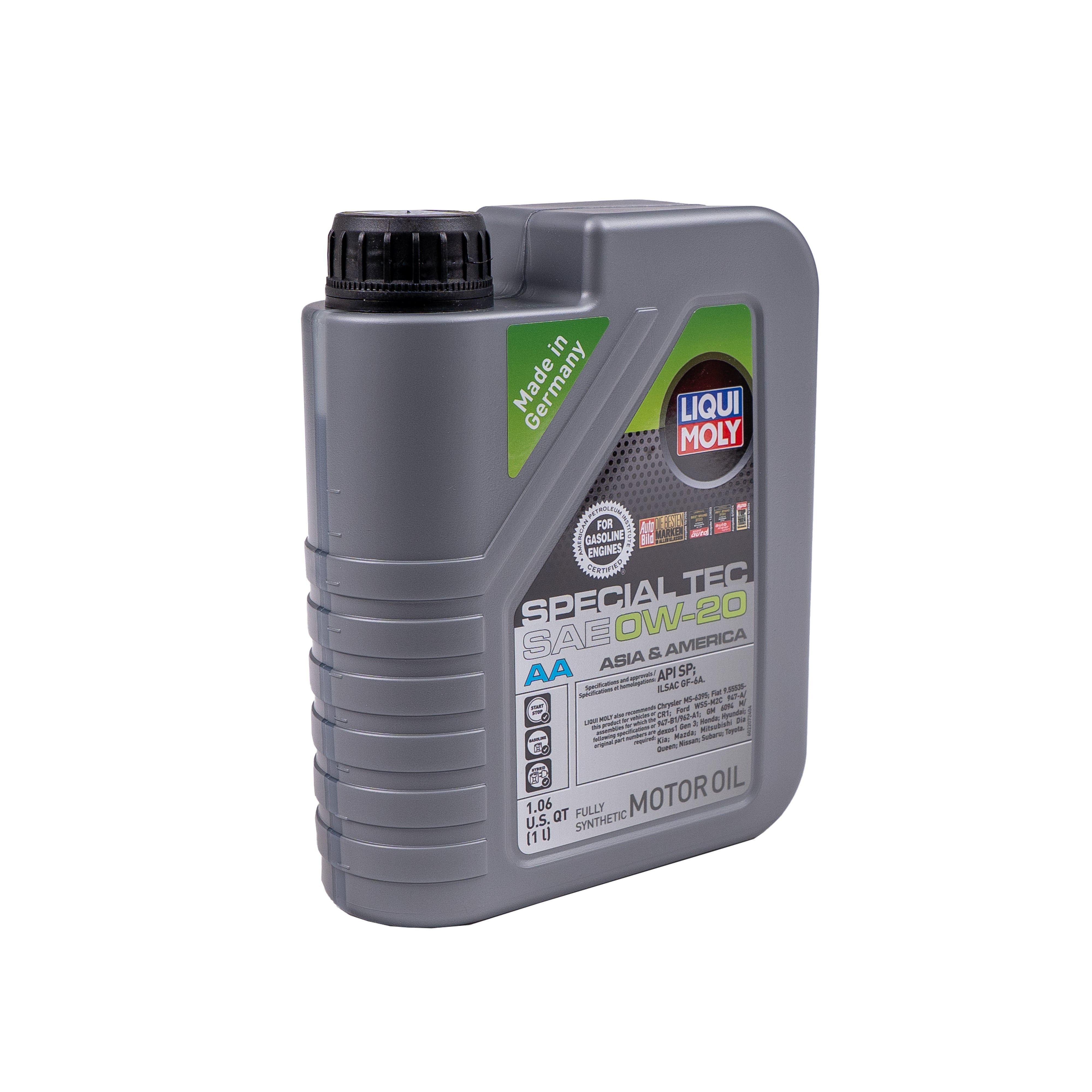 LIQUI-MOLY SAE 0W-20 Synthetic Special Tec Motor Oil
