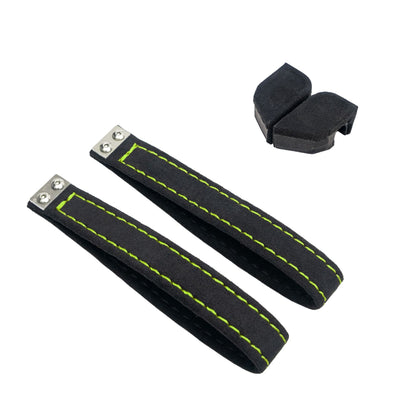 Billetworkz Alcantara Door Pull Strap Kit - 2022+ Subaru WRX / BRZ / Toyota GR86