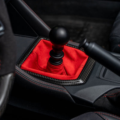 Billetworkz Premium Alcantara Shift Boot - 2022+ Toyota GR86 / Subaru BRZ (Manual)