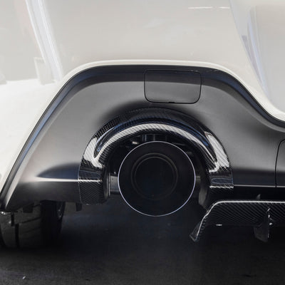 Compressive Tuning Pyrotech Carbon Fiber Exhaust Heat Shield Set - 2022+ Subaru BRZ / Toyota GR86