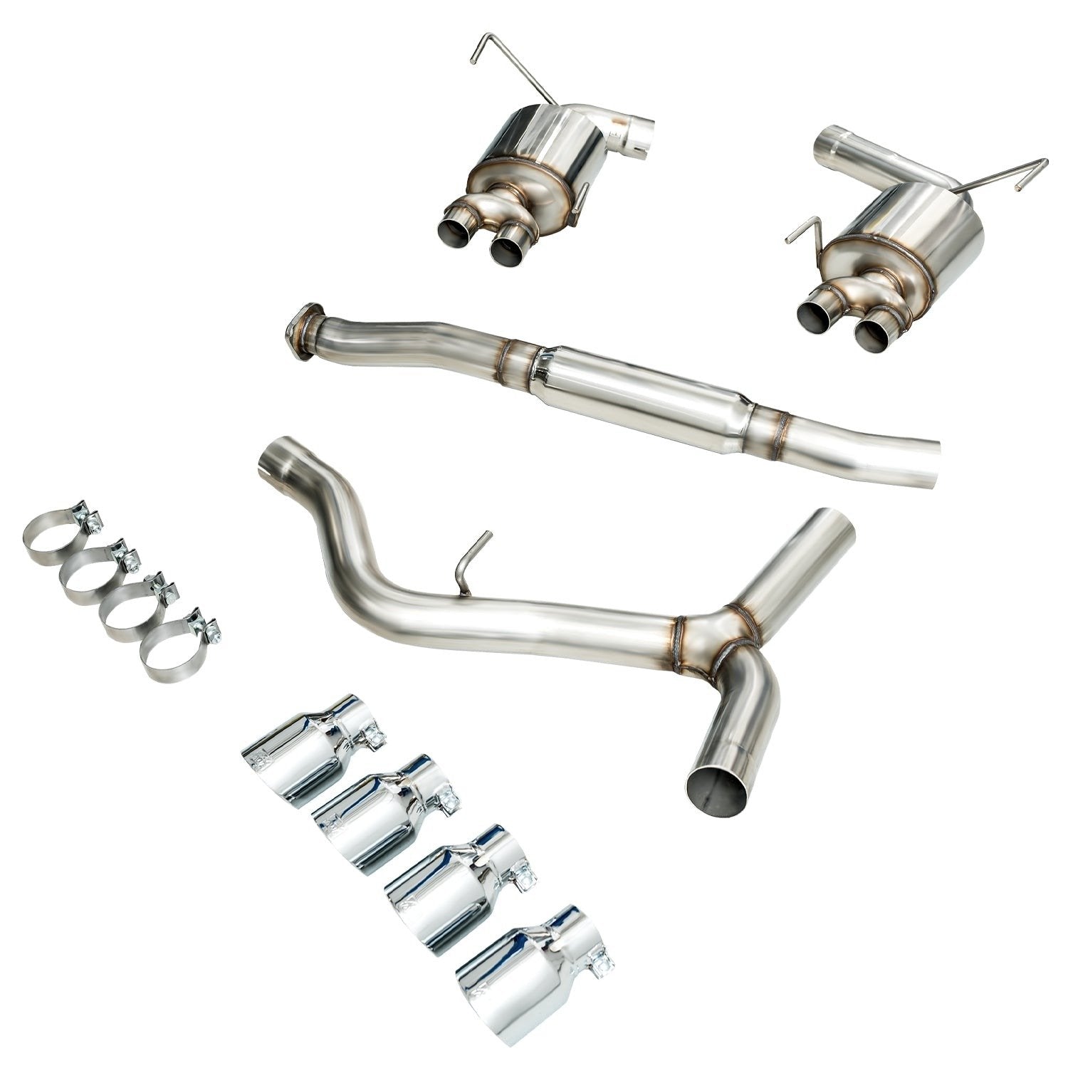 AWE FA20 Touring Edition Exhaust - 2015-2021 Subaru WRX