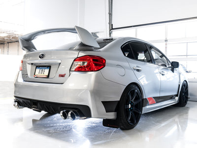 AWE Track Edition Exhaust - 2015-2022+ Subaru WRX / 15-21 STI