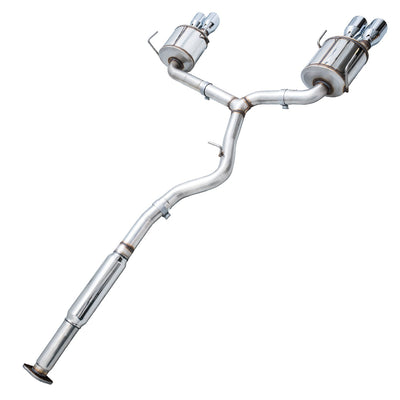 AWE Touring Edition Exhaust - 2015-2022+ Subaru WRX / 15-21 STI