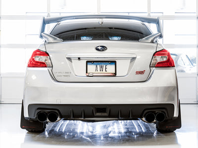 AWE Track Edition Exhaust - 2015-2022+ Subaru WRX / 15-21 STI