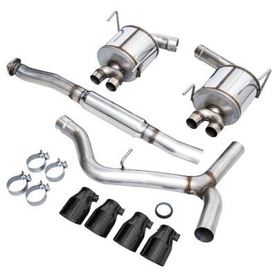 AWE Touring Edition Exhaust - 2015-2022+ Subaru WRX / 15-21 STI