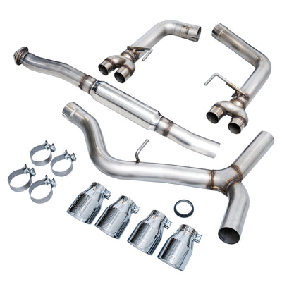 AWE Track Edition Exhaust - 2015-2022+ Subaru WRX / 15-21 STI