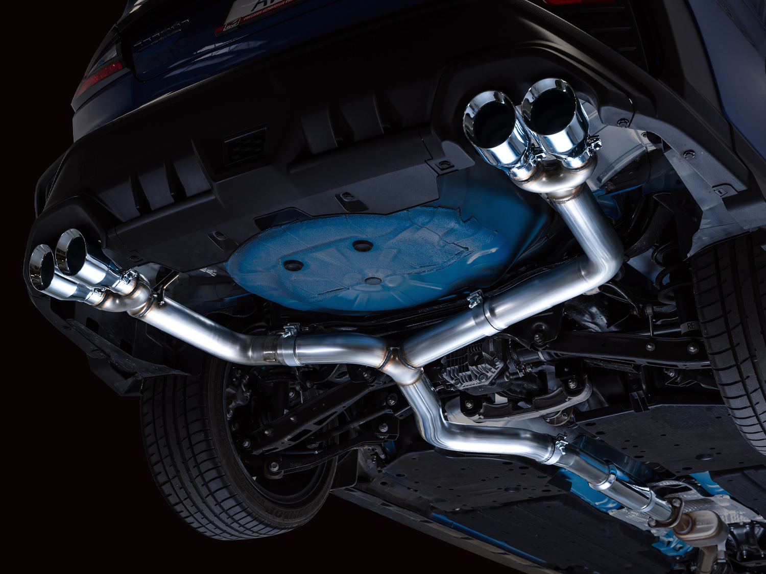 AWE Track Edition Exhaust - 2022+ Subaru WRX