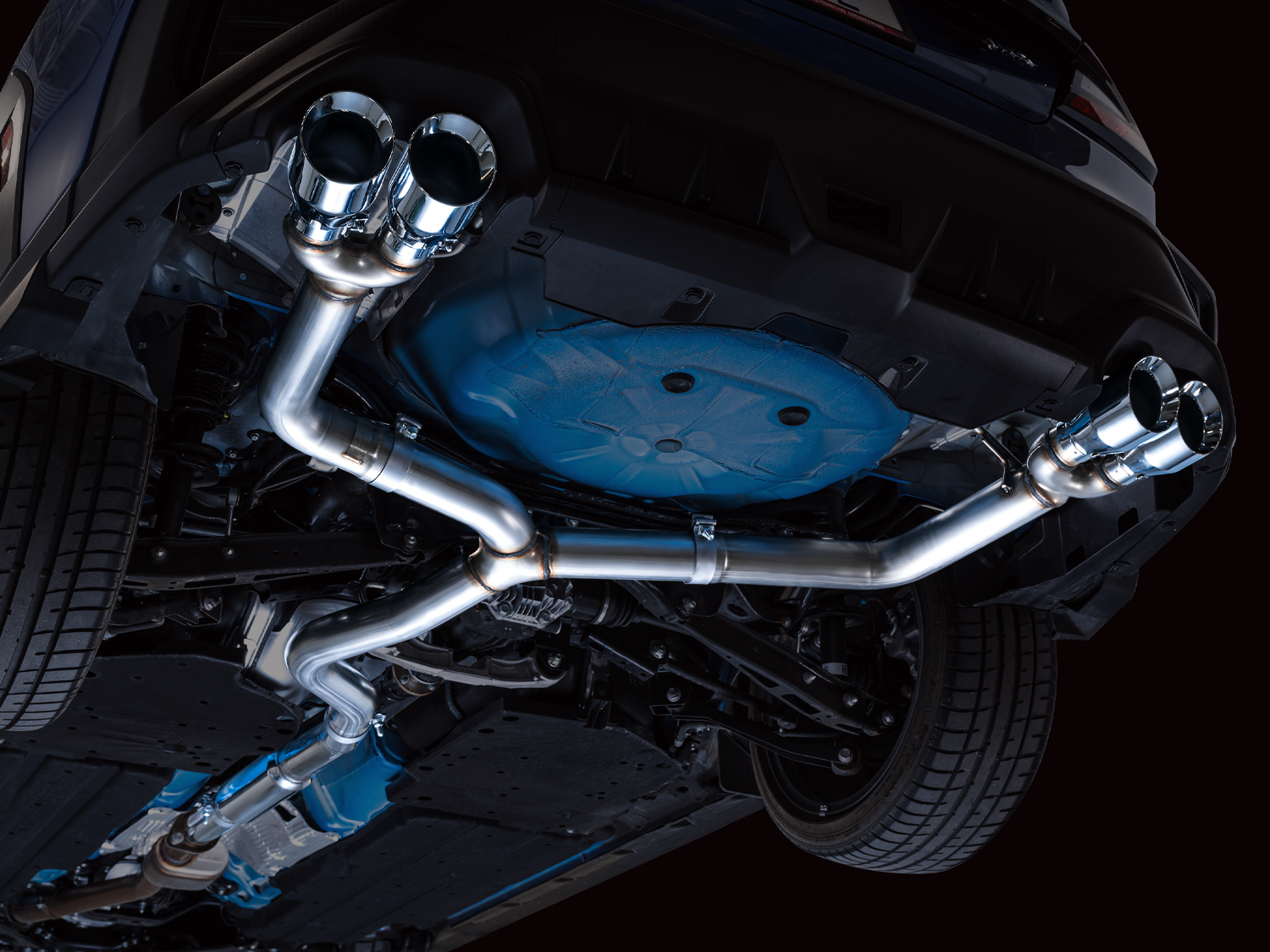 AWE Track Edition Exhaust - 2022+ Subaru WRX
