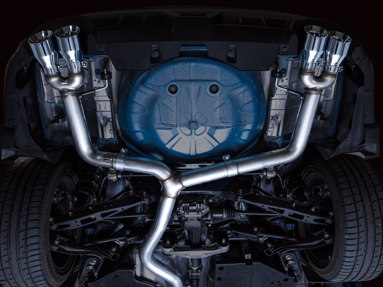 AWE Track Edition Exhaust - 2022+ Subaru WRX