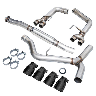 AWE Track Edition Exhaust - 2015-2022+ Subaru WRX / 15-21 STI