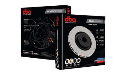 DBA 10 Hole Drilled & Slotted 4000 Series Rotors - 2017-2022+ Toyota 86 GR86 / Subaru BRZ (Performance Package)