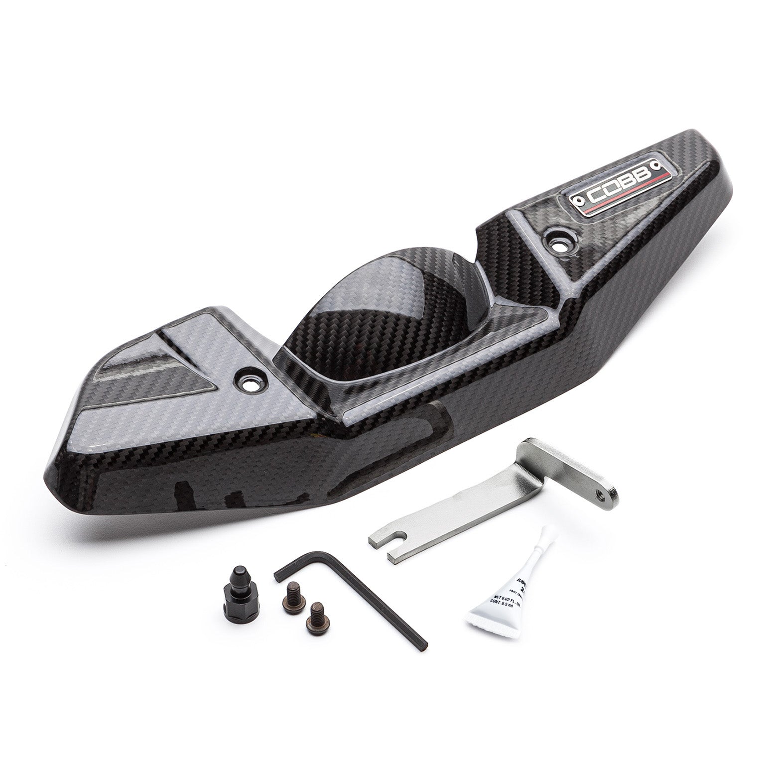 COBB Redline Carbon Fiber Alternator Cover - 2015-2021 Subaru STI