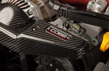 COBB Redline Carbon Fiber Alternator Cover - 2015-2021 Subaru STI